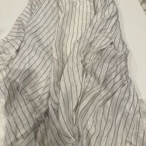 Rag and Bone pinstripe poncho